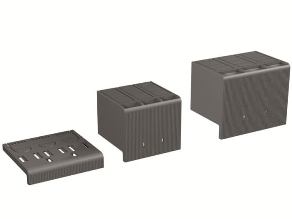 1SDA066655R1 — 1SDA066655R1 - LTC XT1 3p TERMINAL COVERS LOW 2pcs ABB MCCB - Tmax XT Accessories