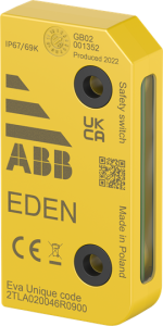 2TLA020046R0900 - Eva Unique code ABB Eden - Non - Contact Safety Sensor Buy 2TLA020046R0900 - Eva Unique code ABB Eden - Non - Contact Safety Sensor from ABB. Genuine ABB component for automation, motor control and electrical instal Eva Unique code