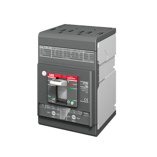 1SDA067044R1 — 1SDA067044R1 - XT2N 160 MF 1 Im=14 3p F F ABB MCCB - Tmax XT