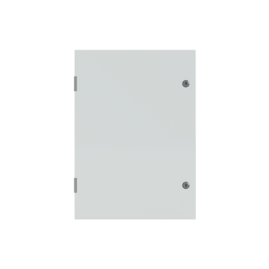 SRN7525K — SRN7525K - Solid door Sheet Metal Enclosure (Grey) ABB SR2 - Metal Enclosure - IP65 Indoor